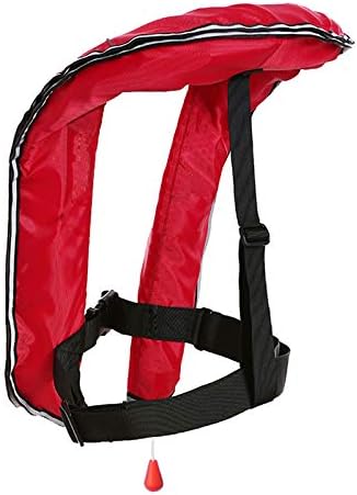 Eyson Inflatable Life Jacket Inflatable Life Vest for Adult Classic Manual 10pcs(Red)