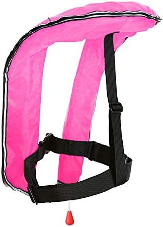 Eyson Inflatable Life Jacket Inflatable Life Vest for Adult Classic Manual 10pcs(Pink)