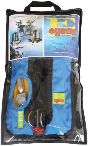 Eyson Inflatable Life Jacket Inflatable Life Vest for Adult Classic Manual（ES639-150M）